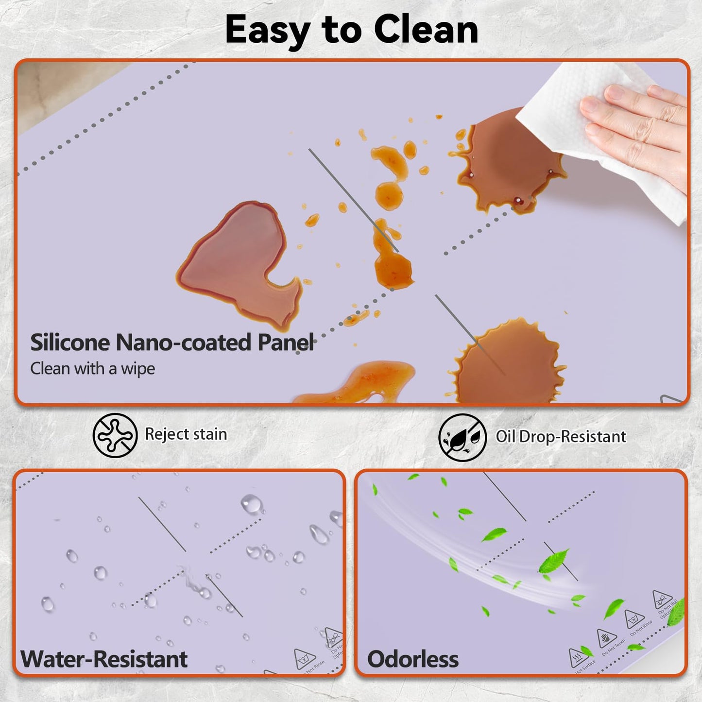 Electric Food Warming Mat with 9 Temperature Settings, Quick Heating Pad, Auto-Off Timer, Portable Silicone Food Warmer for Parties and Home