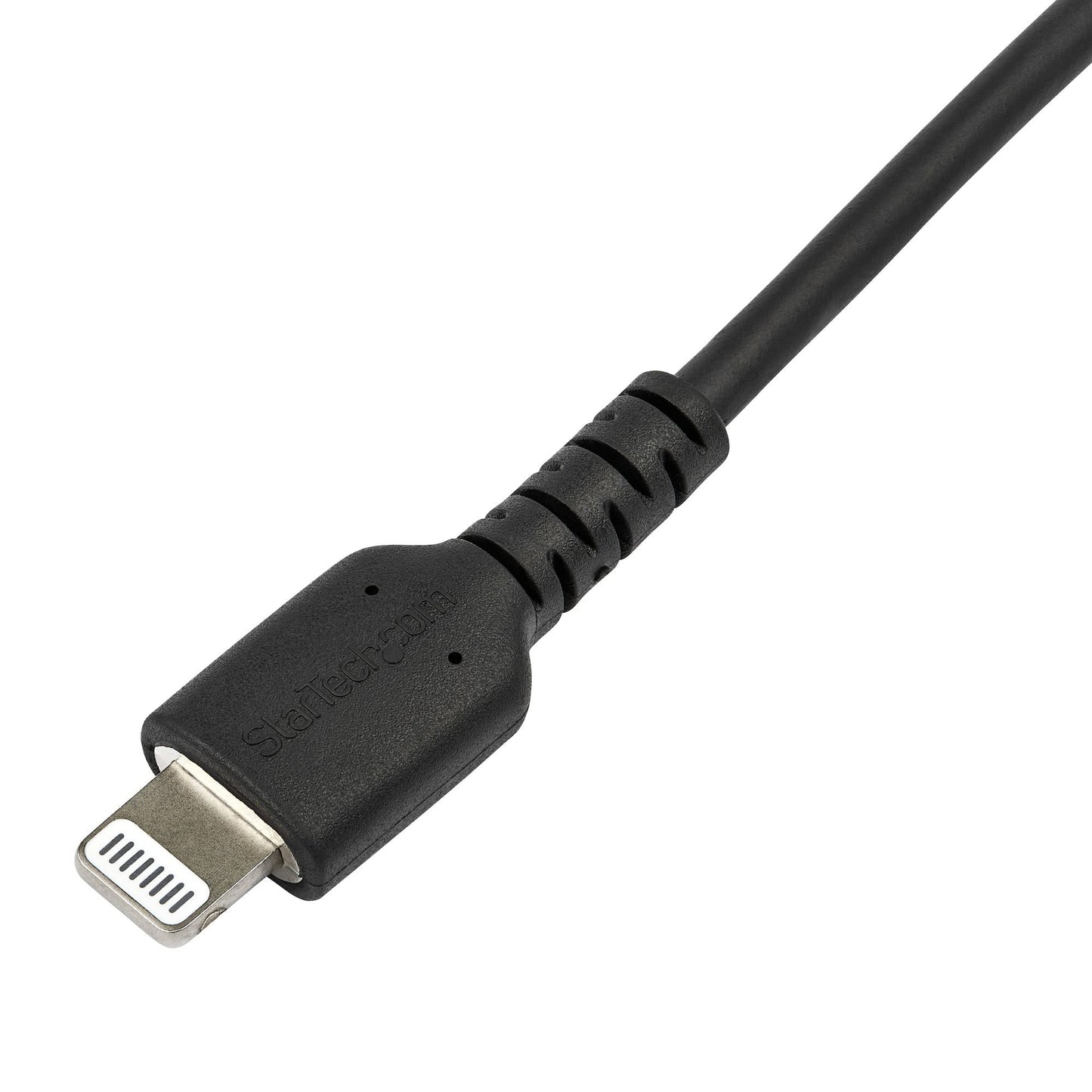 Startech.Com 6 Foot (2M) Durable Black Usb-C To Lightning Cable - Heavy Duty Rugged Aramid Fiber Usb Type C To Lightning Charger