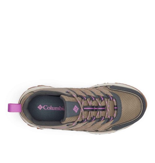 Columbia Women's Strata Trail Low, Wet Sand/Berry Patch, 5.5