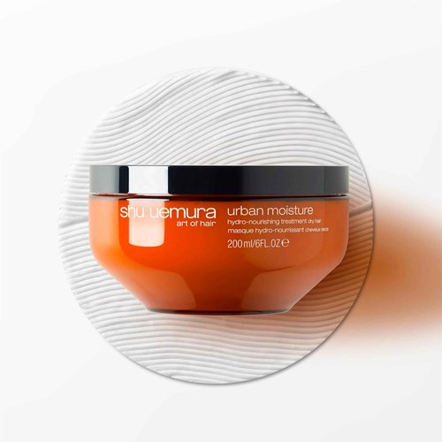 Shu Uemura art of hair Urban Moisture Deep Hydration Treatment Mask - Nourishes, Smooths, and Adds Shine For Dry Hair, 6 Fl Oz