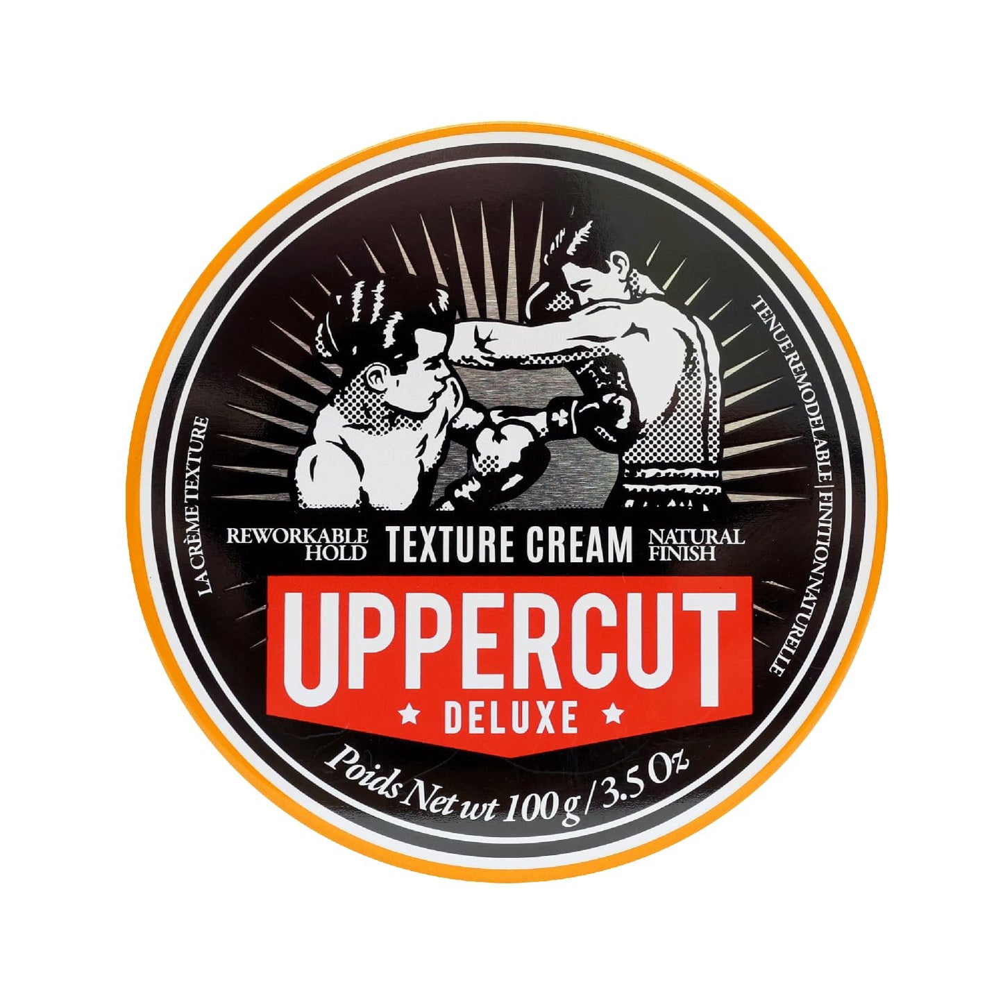UPPERCUT DELUXE Texture Cream -Flexible, Reworkable Styling Cream for Men - Natural Matte Finish, Pliable Hold, Lightweight Hair