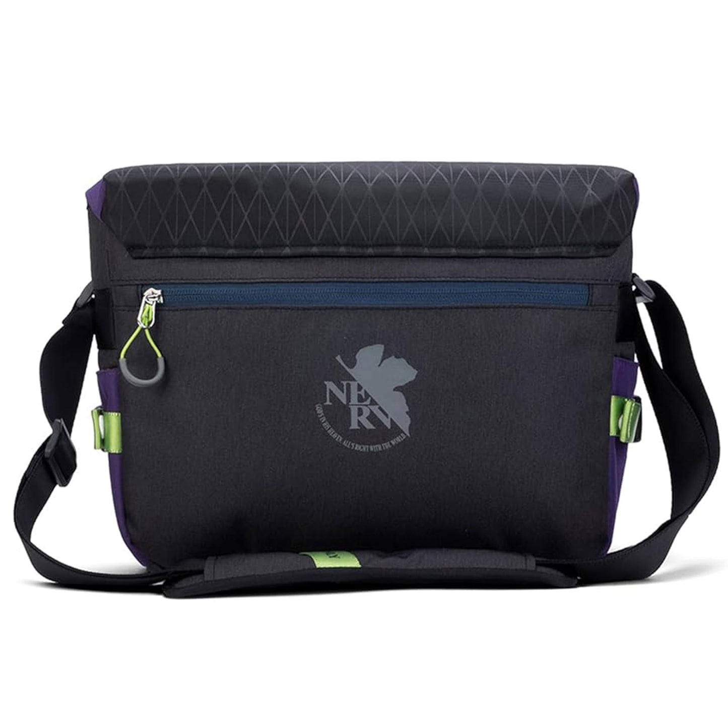Neon Genesis Evangelion Messenger Crossbody Shoulder Bag by Fx Creations