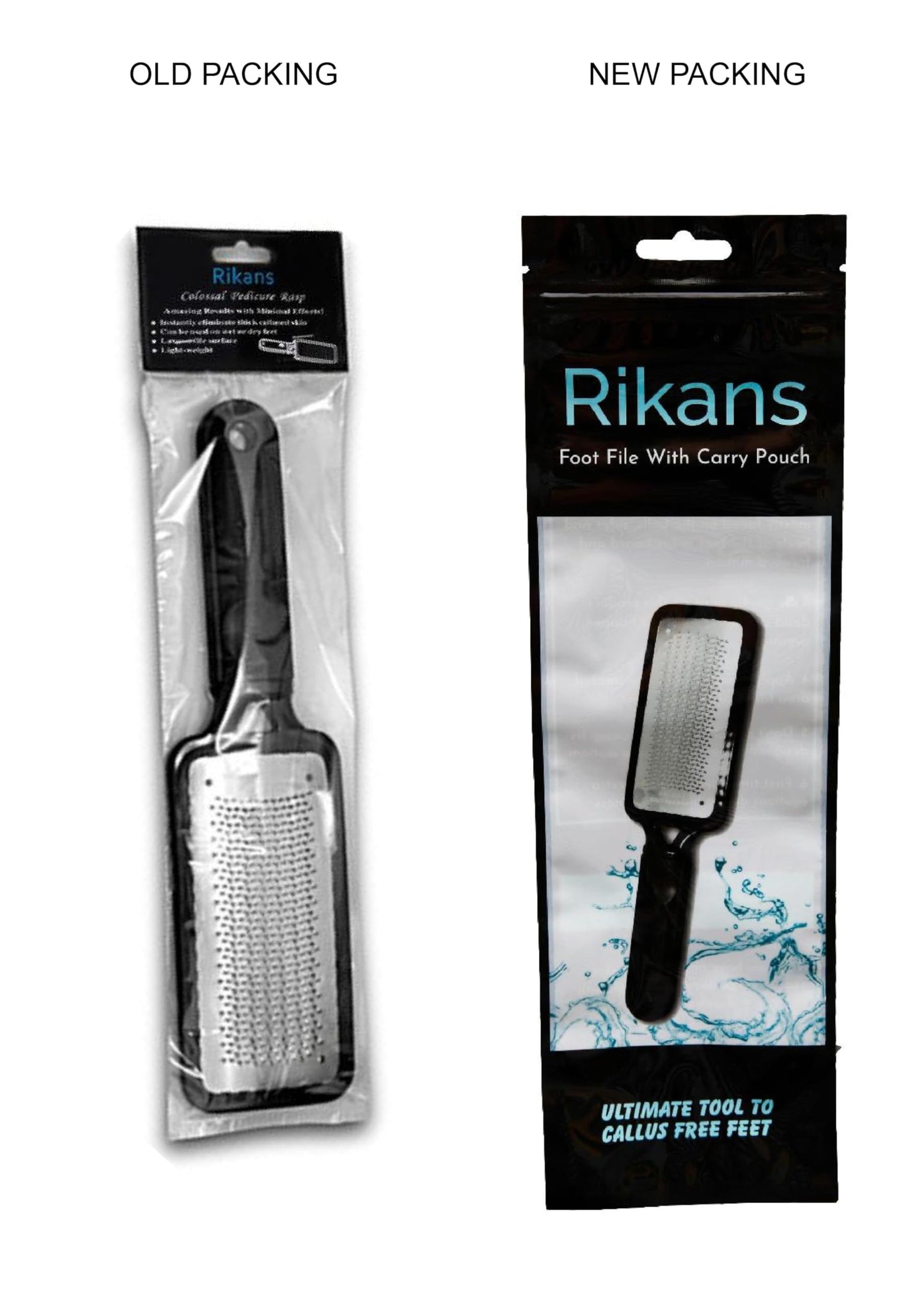 Colossal Foot rasp Foot File and Callus Remover. Best Foot Care Pedicure Metal Surface Tool to Remove Hard Skin. Can be Used on