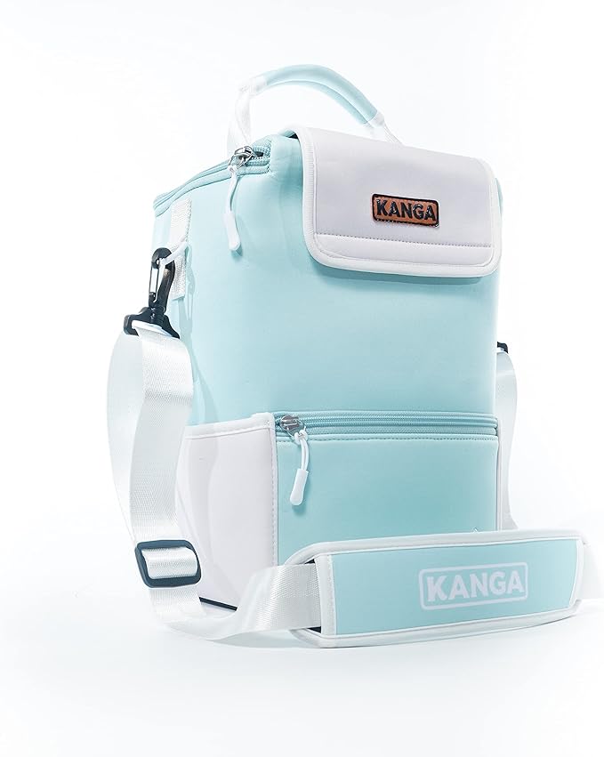 Kanga Insulated Cooler Bag - Soft Cooler Bag - 6 or 12 Can Beer and Seltzer Drink Cooler - Insulated Leak Proof and Durabi...