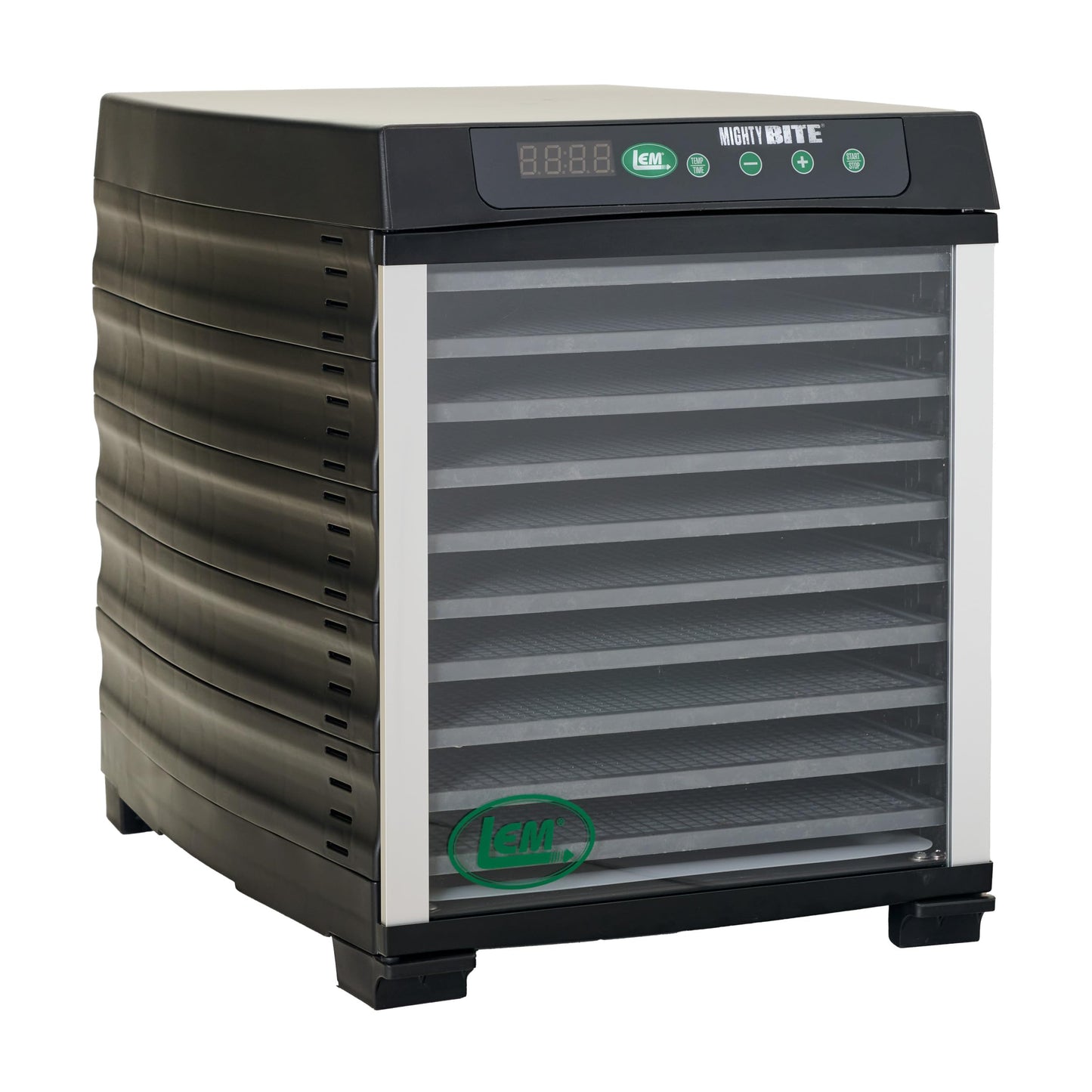 Lem Products Mightybite 10-Tray Dehydrator, Food Dehydrator For Beef Jerky, Meat, Vegetables, And Fruits, Includes Dryer Machine