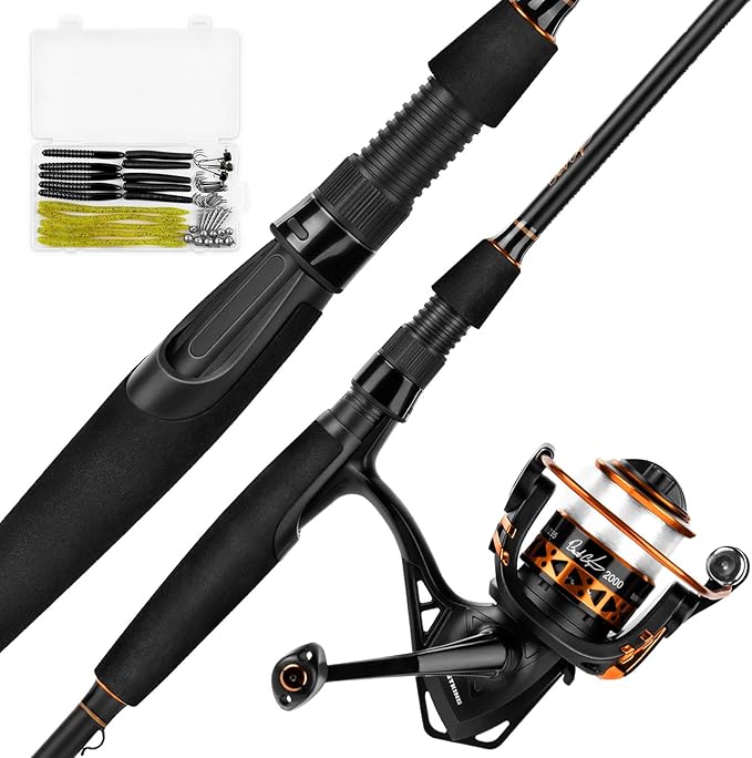 KastKing Brent Chapman Baitcasting Reel and Rod Combo, Tailored Tackle Kits, Pre-spooled Design, IM6 Graphite 2Pc Blanks, ...