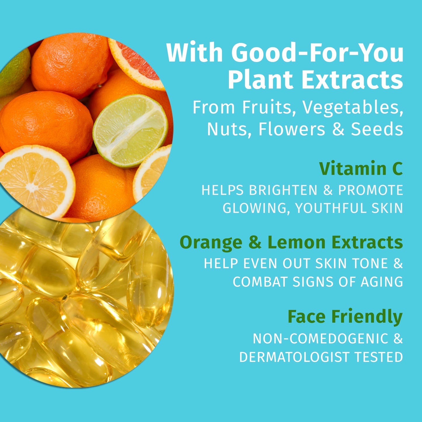 Hempz Citrus Blossom Brightening Daily Moisturizer - Hydrating Day Cream Rich with Minerals, Vitamin C, & Hempseed Oil to Hydrat