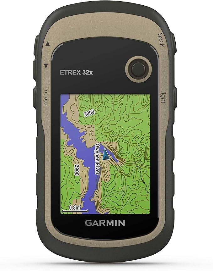 Garmin eTrex 32x, Rugged Handheld GPS Navigator (Renewed)