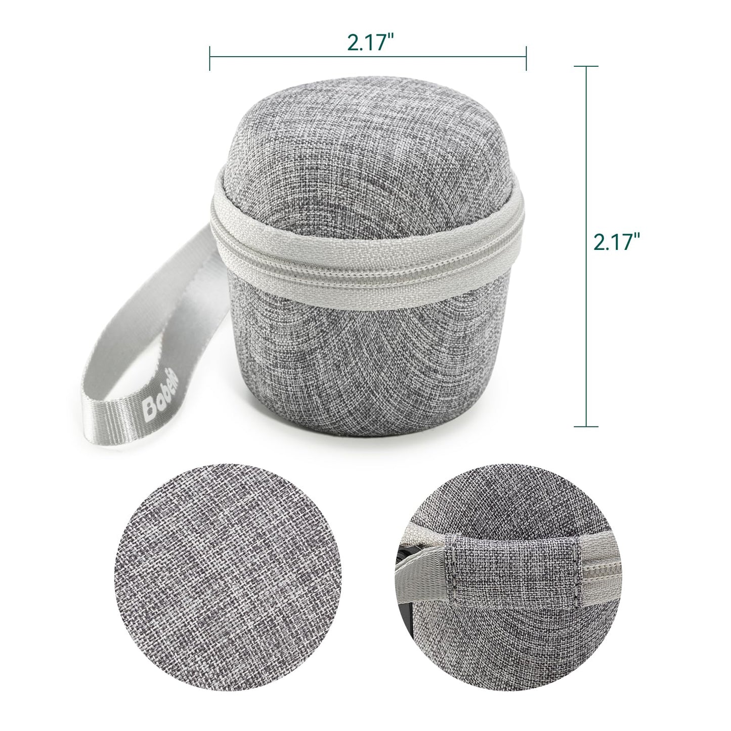 Babelio Portable Travel Case for Babelio Pocket Mini White Noise Machine, Double Stitch Zipper - Perfect for Traveling (CASE ONLY)
