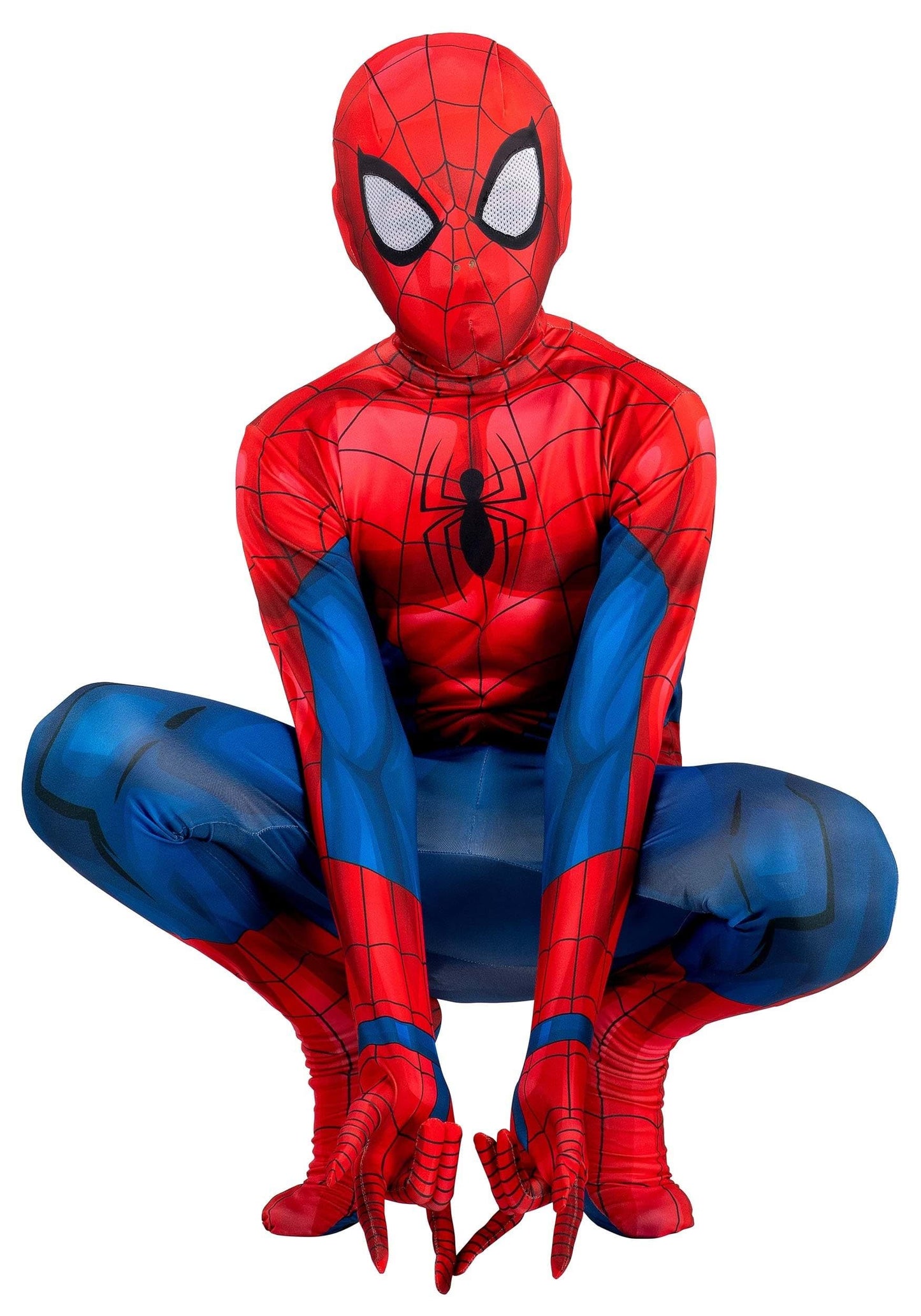 Marvel Kid's Classic Spider-Man Zentai Costume Suit Medium