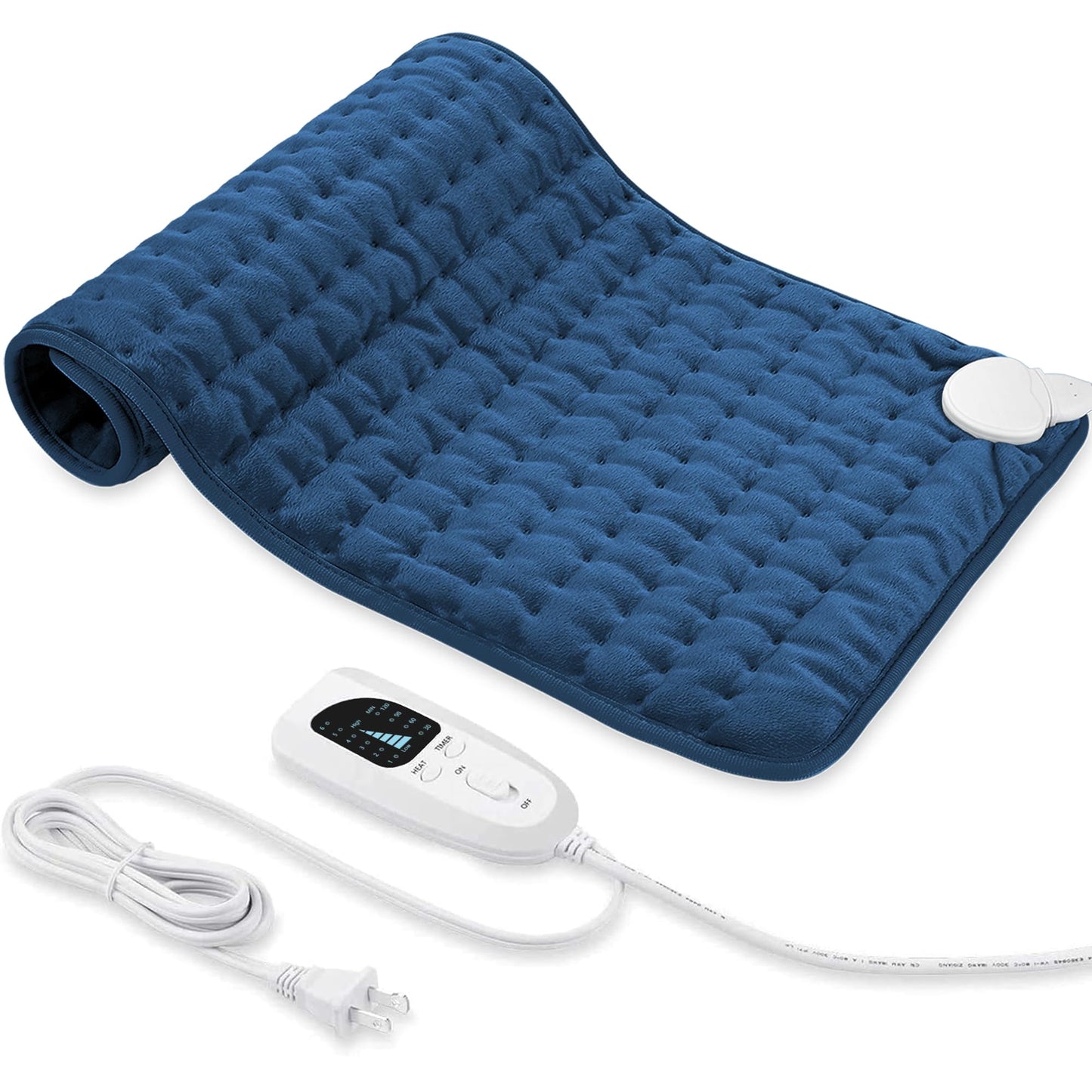 Electric Heating pad for Back Neck Shoulder Knee Arms Legs- Electric Heat Pads with 6 Heat Settings & Auto Shut Off &Dry/Moist Heat Heating Pad for Birthday Mother Father Girl Men Women
