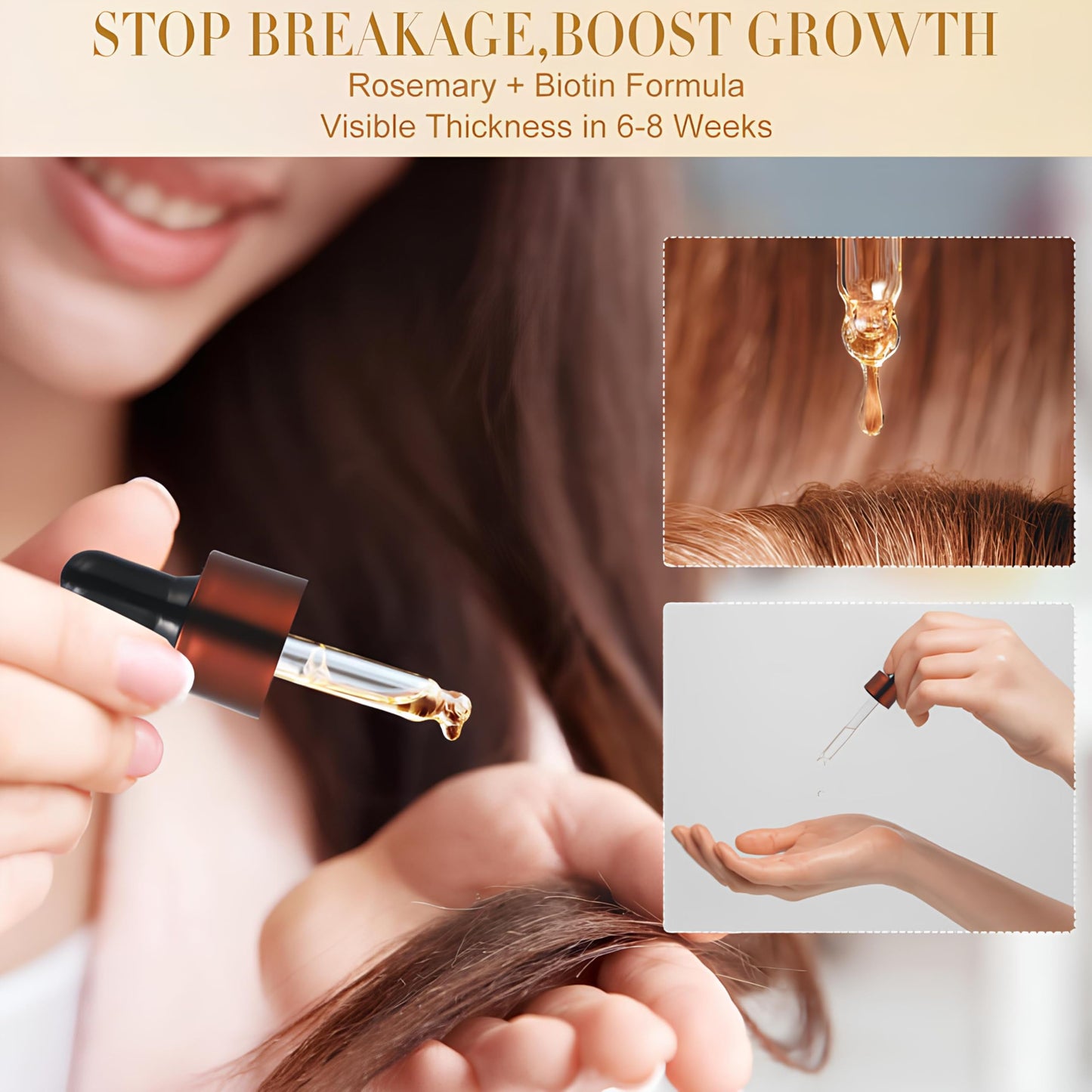 Naixio 100% Pure Batana Oil for Hair Growth & Repair | Keratin-Infused Treatment to Reduce Frizz, Split Ends & Heat Damage | Wit