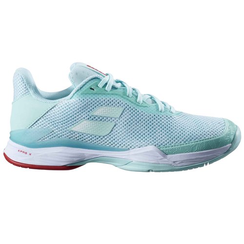 Babolat Women's Jet Tere All Court Tennis Shoes, Yucca/White (Women's US Size 6.5)