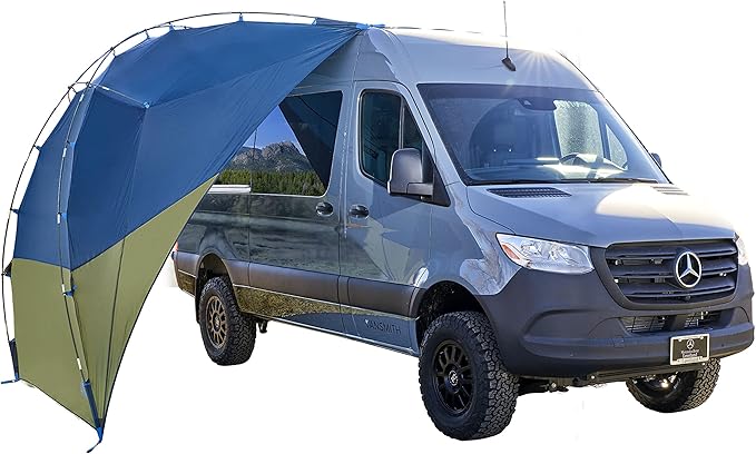 Kelty Sideroads Awning Shelter for Car Camping, Tailgating, and Summer Beach Trips, Protection from Elements and UV, Unive...