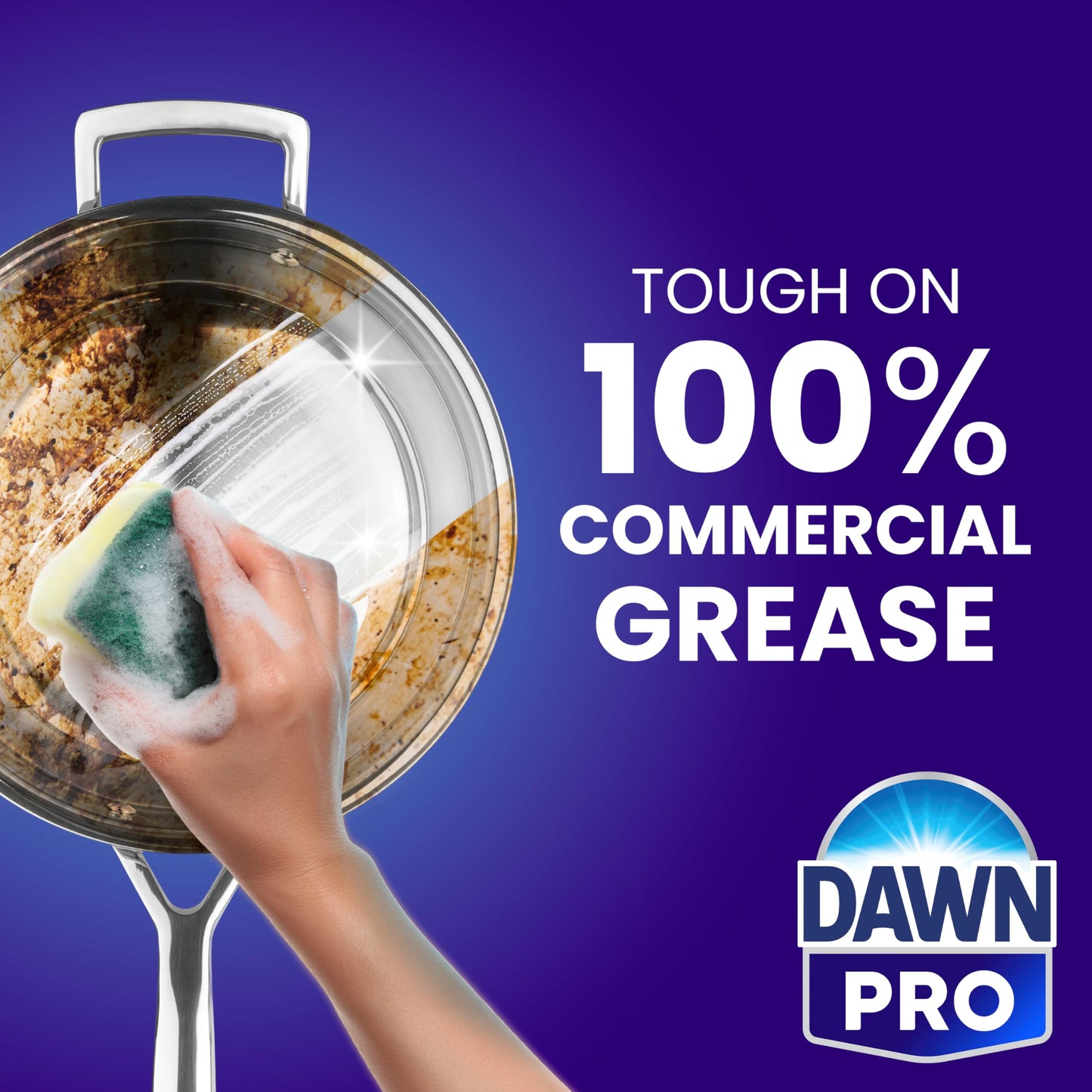 Dawn Professional Manual Pot and Pan Detergent, Dish Soap, Liquid Concentrate, 1 Gallon (Case of 2) with 1 Pump