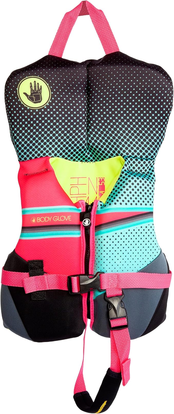 Phantom Infant USCGA PFD - Aqua/Pink