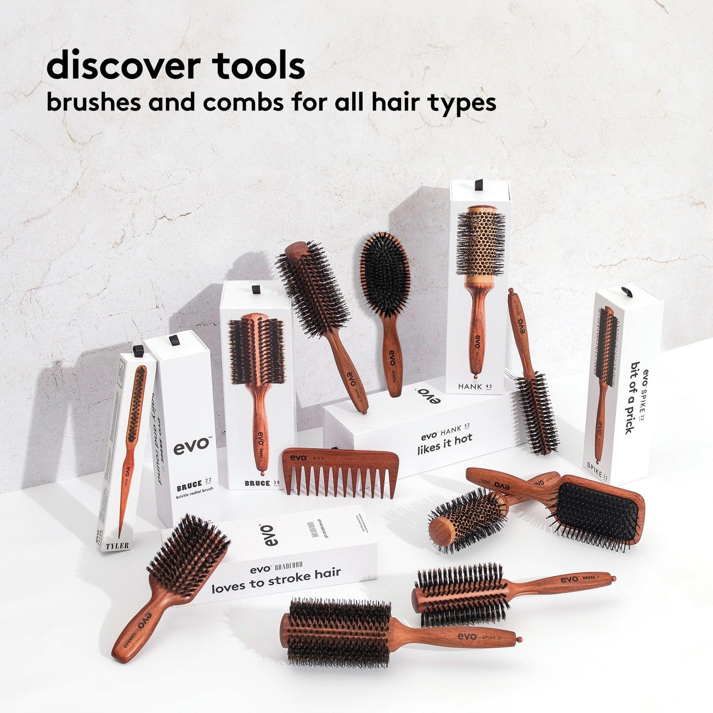 EVO Spike Radial Hair Brush, 38mm