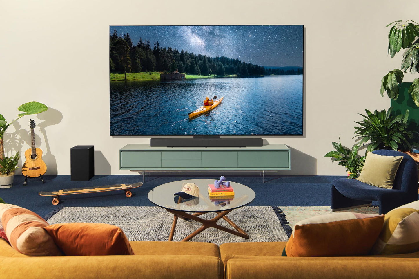 LG SC9S 3.1.3-Channel Perfect Matching Soundbar to the OLED evo C Series TV, Dolby Atmos, Wow Orchestra, WOWCAST Built-in with Wireless Dolby Atmos, Rear Speaker Ready, Wireless Subwoofer