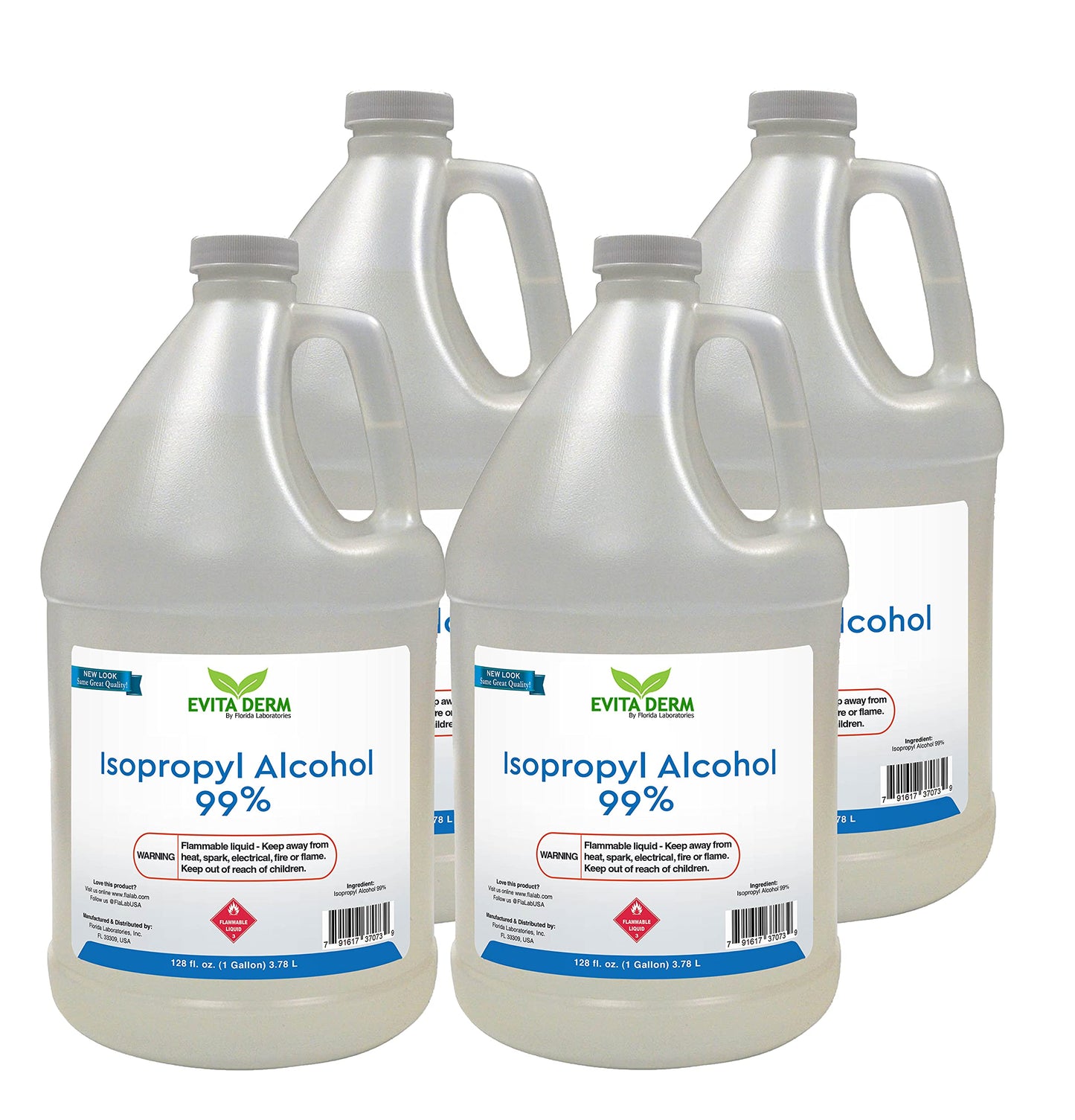 Isopropyl Alcohol Grade 99% Anhydrous - 4 Gallon