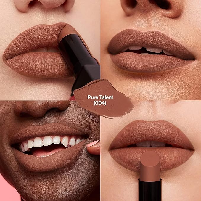 Revlon Lipstick, ColorStay Suede Ink, Built-in Primer, Stocking Stuffer for Women, Waterproof, Smudge-proof, Matte Color, 004 Pure Talent, 0.09 oz