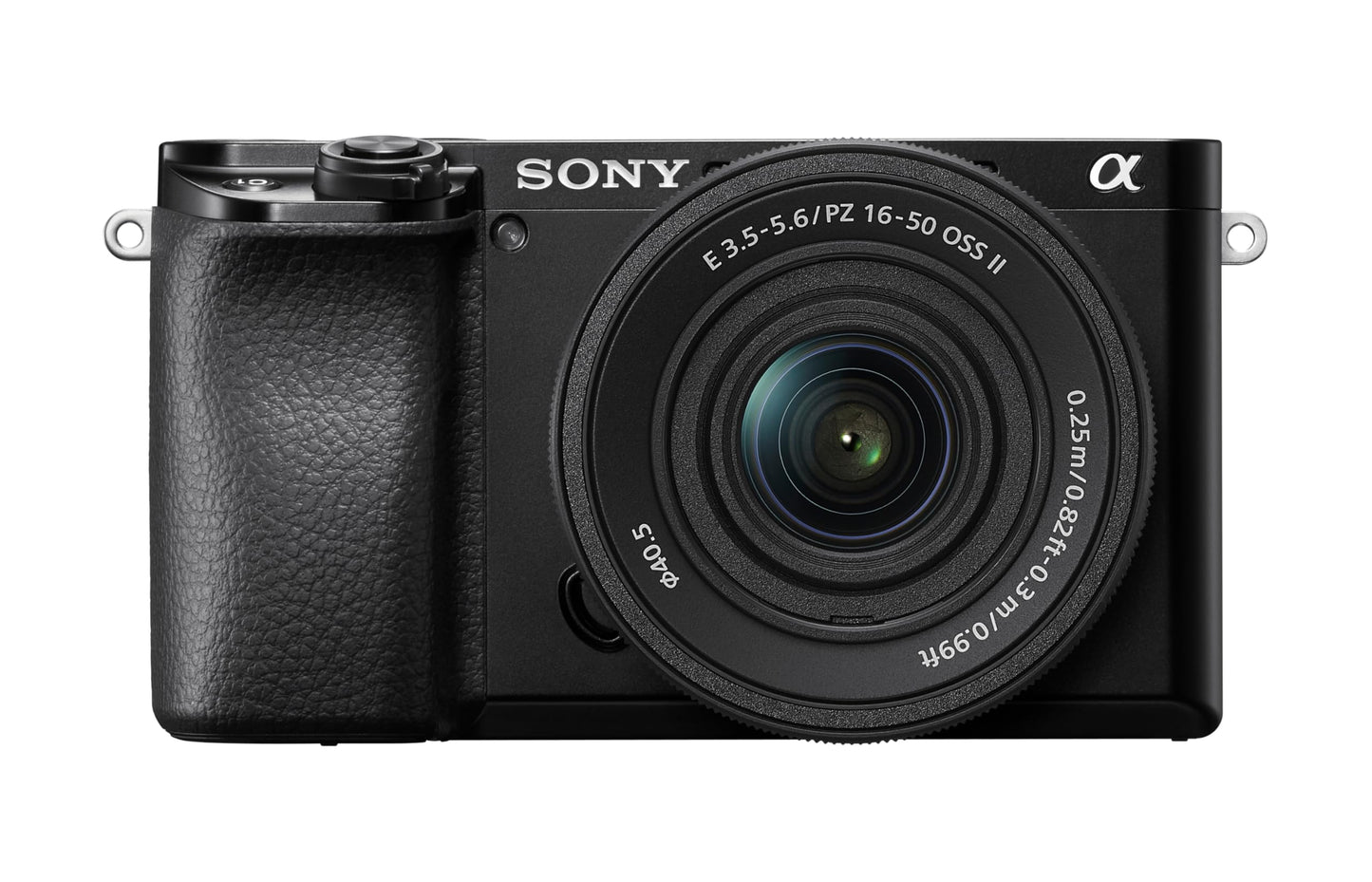 Sony ILCE6100KB Alpha 6100 Mirrorless 4K Video Camera with E PZ 16-50mm Lens - Black