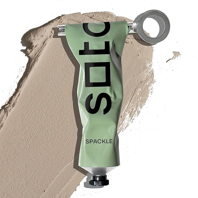 soto Small Hole Repair, Beige Spackle, 4 Ounces (No. 09 Rough Sketch) — High Strength Small Hole Filler for use on: Walls, Drywall, Ceiling, Furniture, Cabinets
