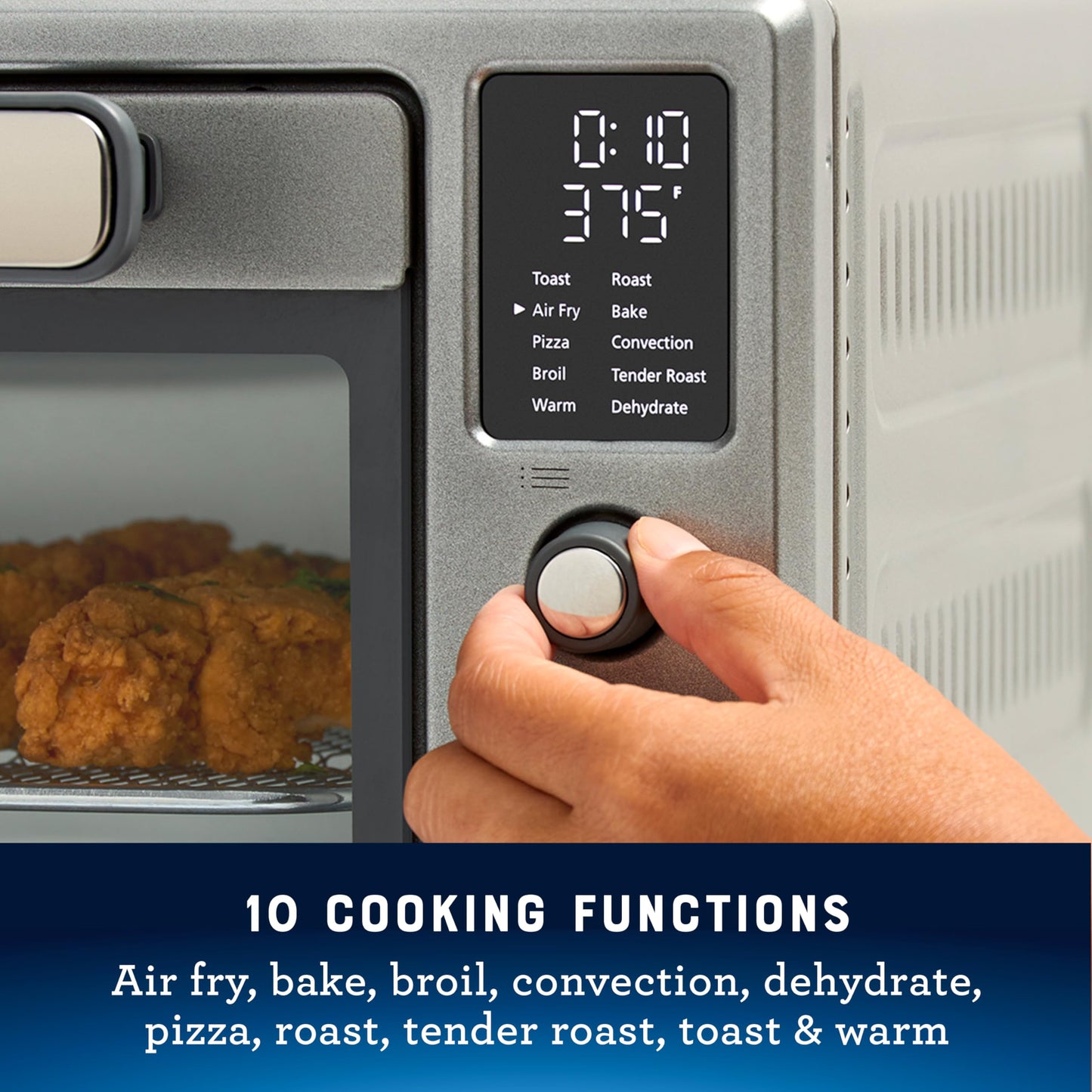 Oster 10 Function Air Fryer Oven Toaster Oven Countertop