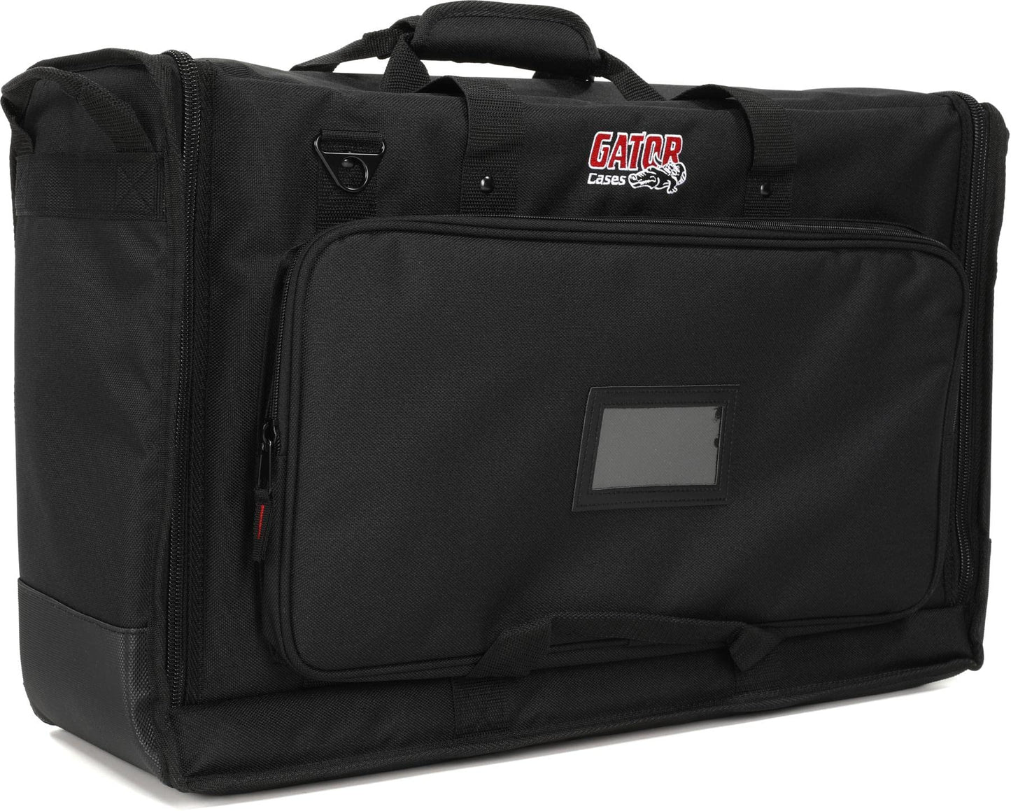 Gator Cases Padded Nylon Dual Carry Tote Bag for Transporting (2) LCD Screens, Monitors and TVs Between 19 - 24, (G-LCD-TOTE-SMX