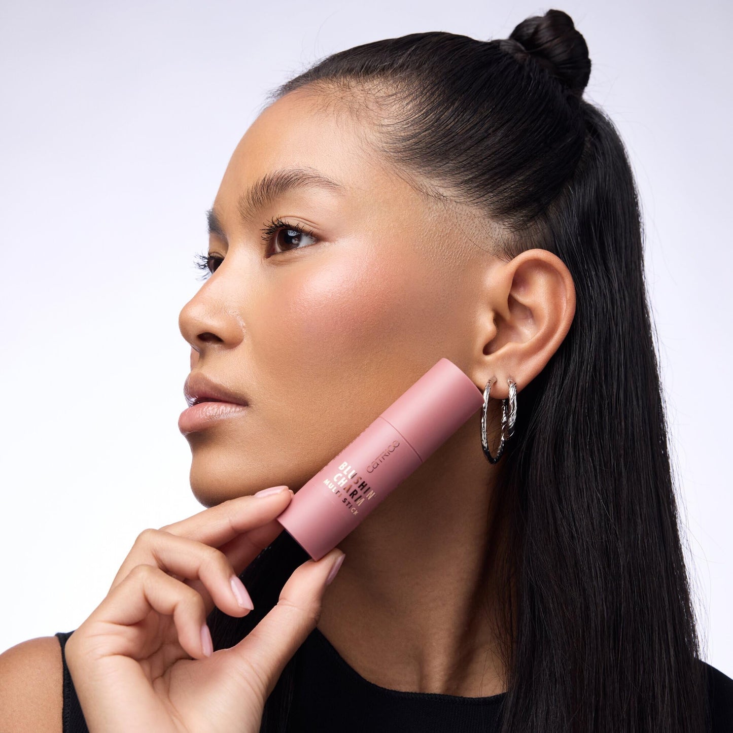 Catrice | Blushin' Charm Multi Stick | Creamy, Multi-Use Blush & Lip Tint | Buildable Dewy Finish | Vegan & Cruelty Free (050 Ra