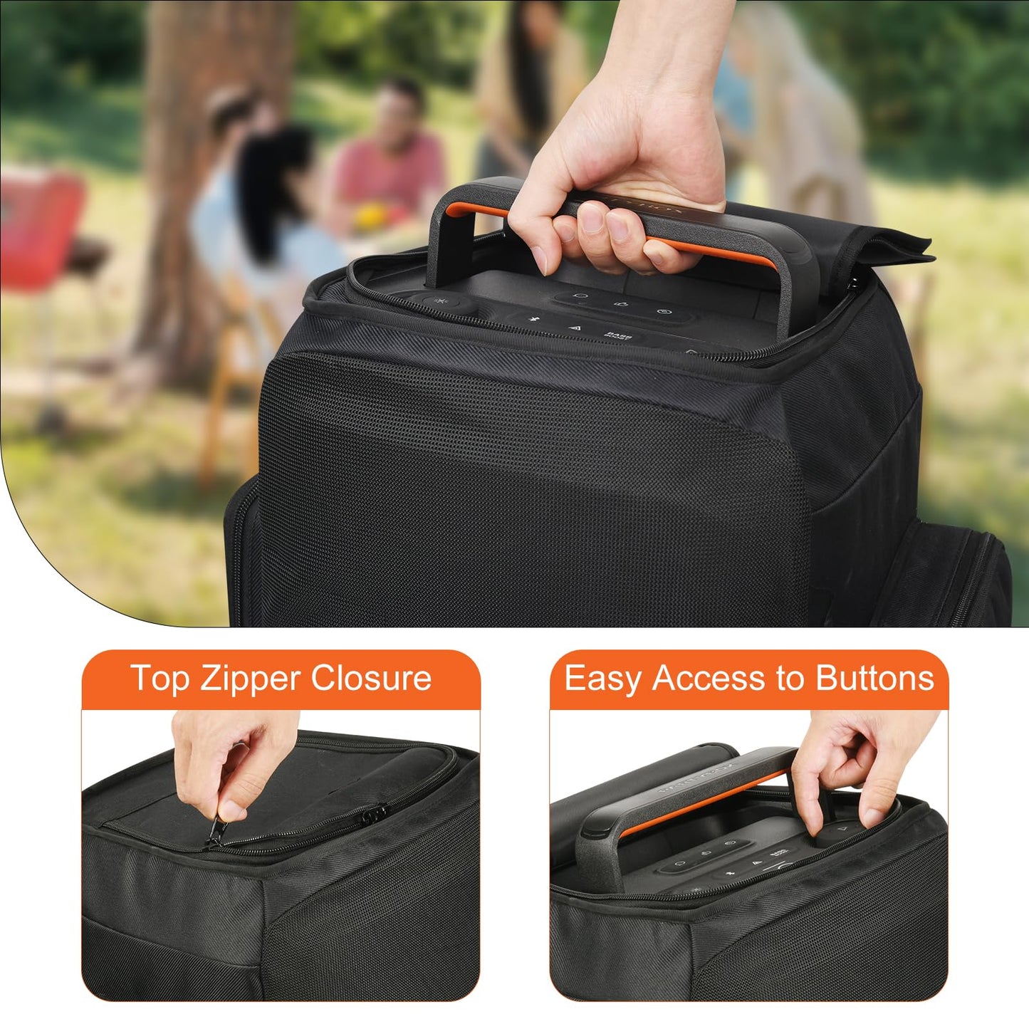 Txesign Speaker Cover Case For Jbl Partybox Club 120 Portable Party Speaker, Dust Case Protective Mesh Cover Sleeve Replacement