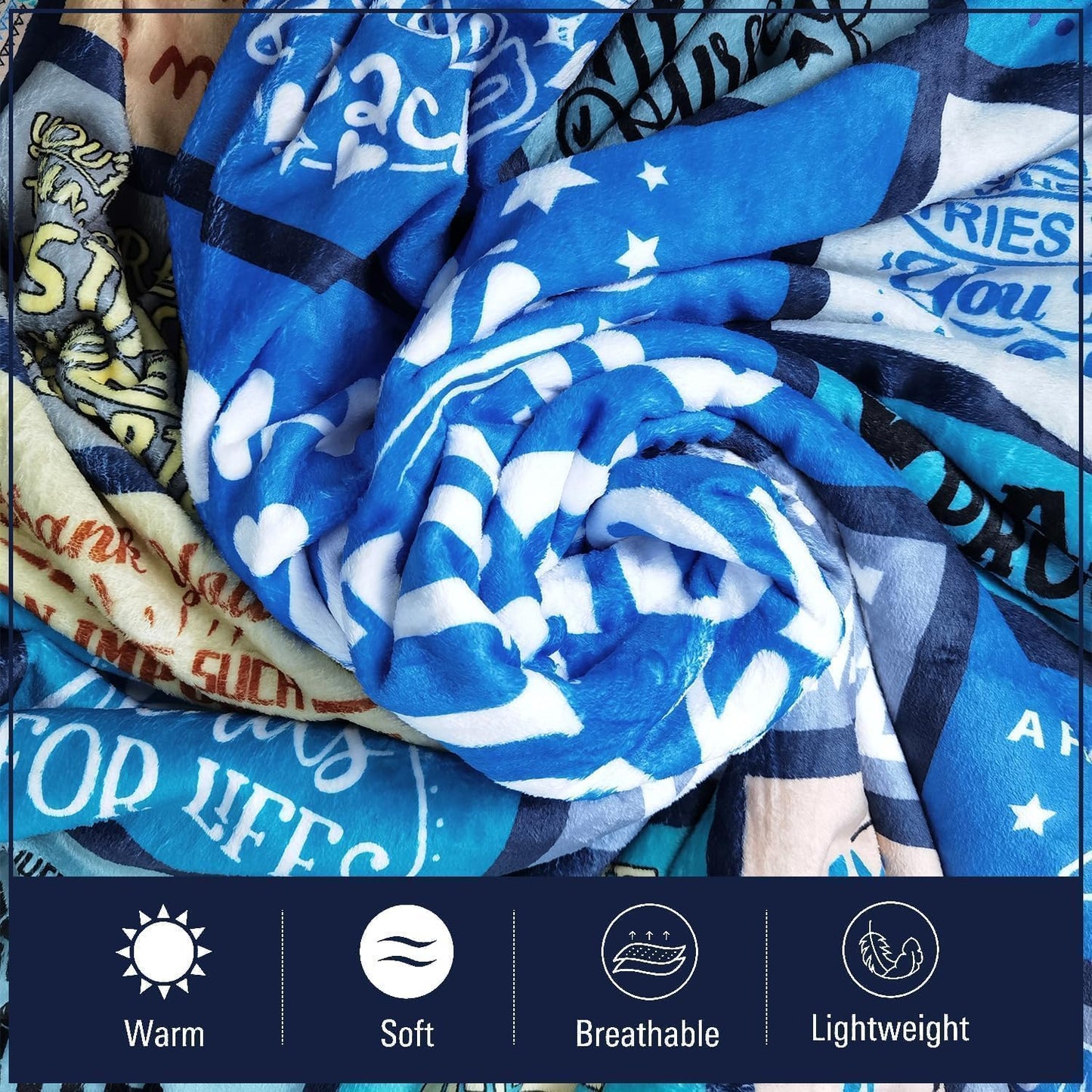 Dulkjio Grandson Gifts from Grandma Grandpa, Birthday Gifts for Grandson, Grandson Gifts from Grandparents, Fathers Day to My Grandson Gifts Throw Blanket 60"X50"