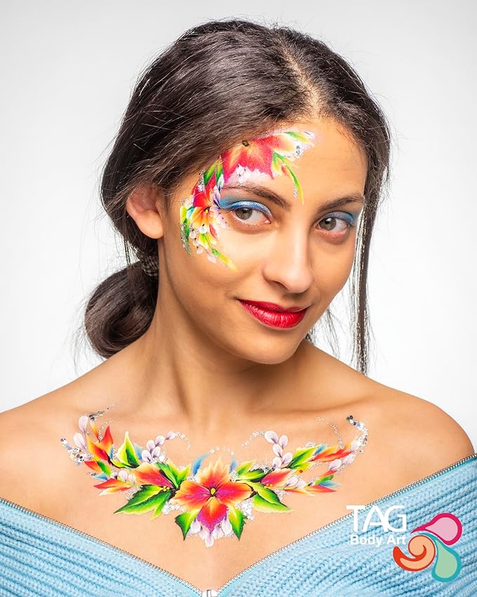 TAG Face and Body Paint - 1 Stroke Split Cake 30g - Pansy
