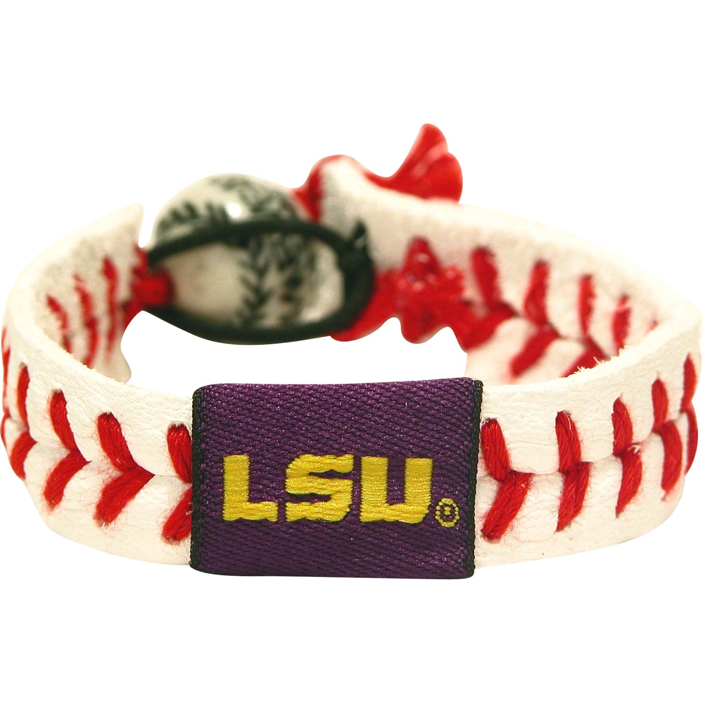 Louisiana State Tigers Classic Baseball Bracelet