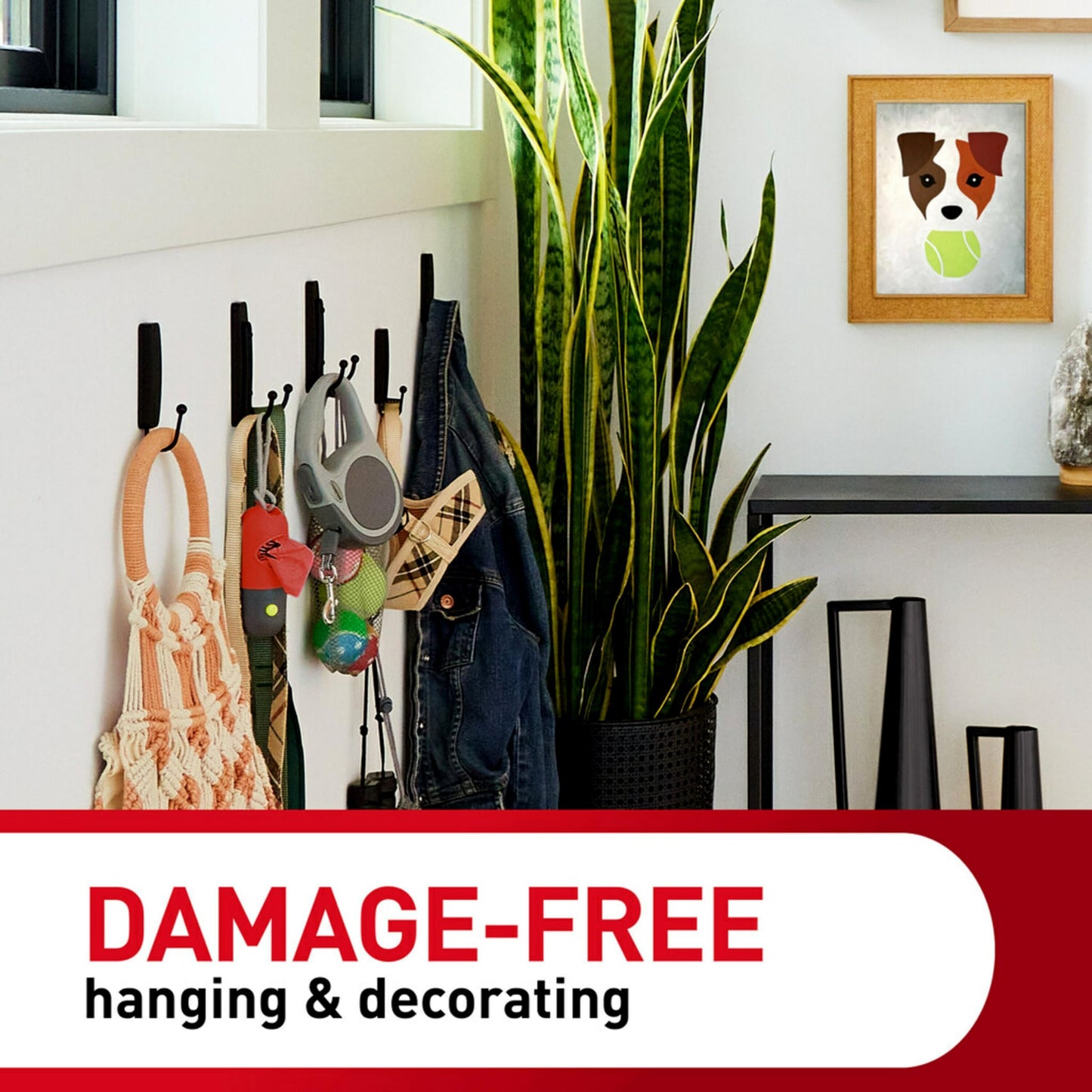 Command Indoor Large Replacement Strips, Holds up to 5 lb, 40 Adhesive Strips – Damage-Free Wall Hanging Refill, Re-Hang Large Hooks for Home Décor and Wall Décor
