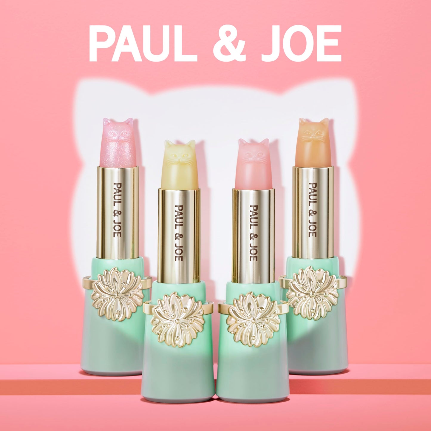 PAUL & JOE Tinted Lipstick, Cat-Shaped Lip Tint, Refill Only, Case sold separately, Long-Lasting, Moisturizing, Customizable Pin