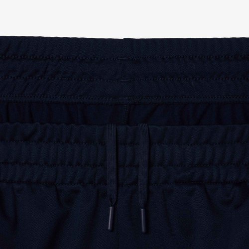 Lacoste Men's Sport Sportsuit Tennis Sweatpants, Navy Blue/White, Medium