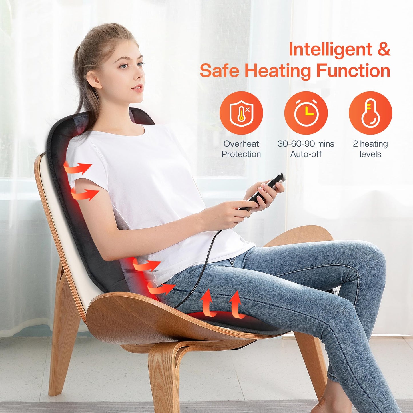 CILI Massage Mat & Chair Massager Pad