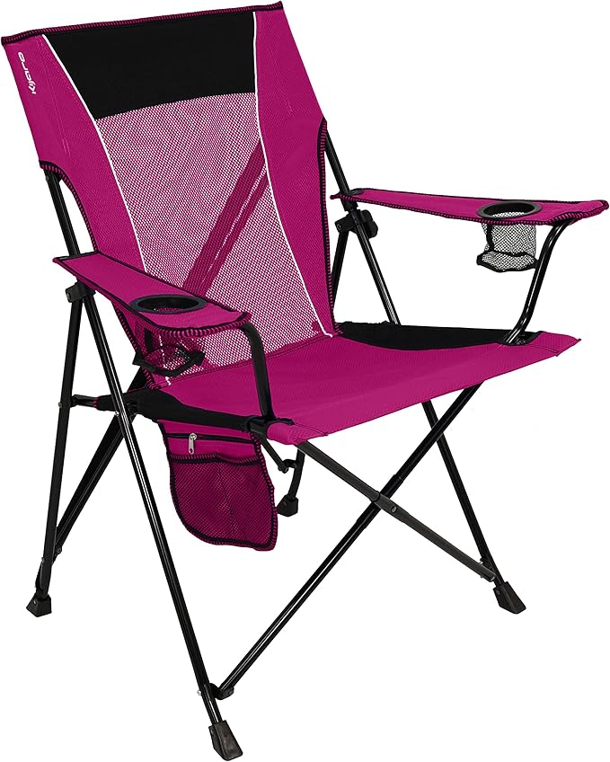 Kijaro Dual Lock Portable Camping Chairs - Enjoy the Outdoors with a Versatile Folding Chair for Sports, Lawn - Dual Lock ...
