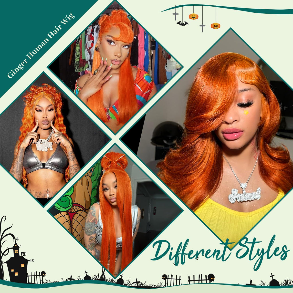 Shciyair 28 Inch Ginger Wig Human Hair 200 Density 13x4 HD Lace Front Wigs Human Hair Pre Plucked Ginger Body Wave Human Hair Wi
