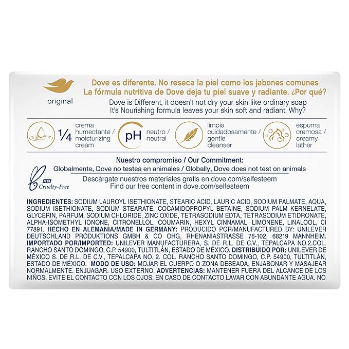 Dove Soap Original 4.75 Ounce / 135g, 4.75 Fl Ounce