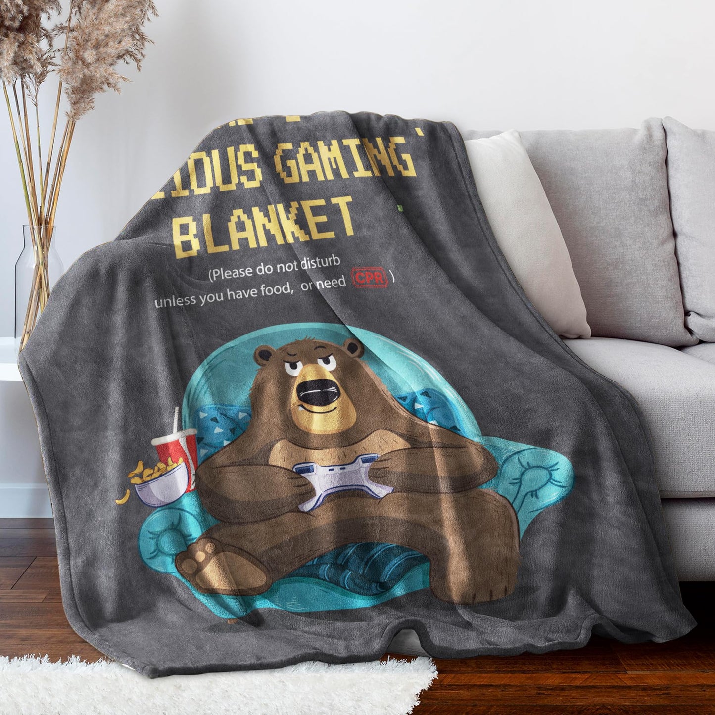 SteadStyle Dad Gifts, Dad Birthday Gift, Blanket Gifts for Daddy from Daughter or Son, Present for Father's Day, Thanksgiving, Fluffy Blanket for Father, 50 x 60 in