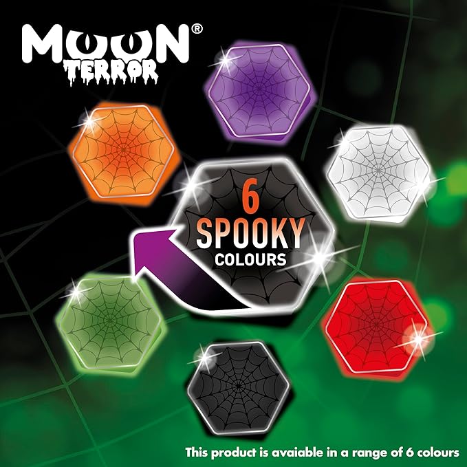 Halloween Face Paint Stick Body Crayon by Moon Terror, SFX Make up - Poison Purple - Special Effects Make up - 0.12oz
