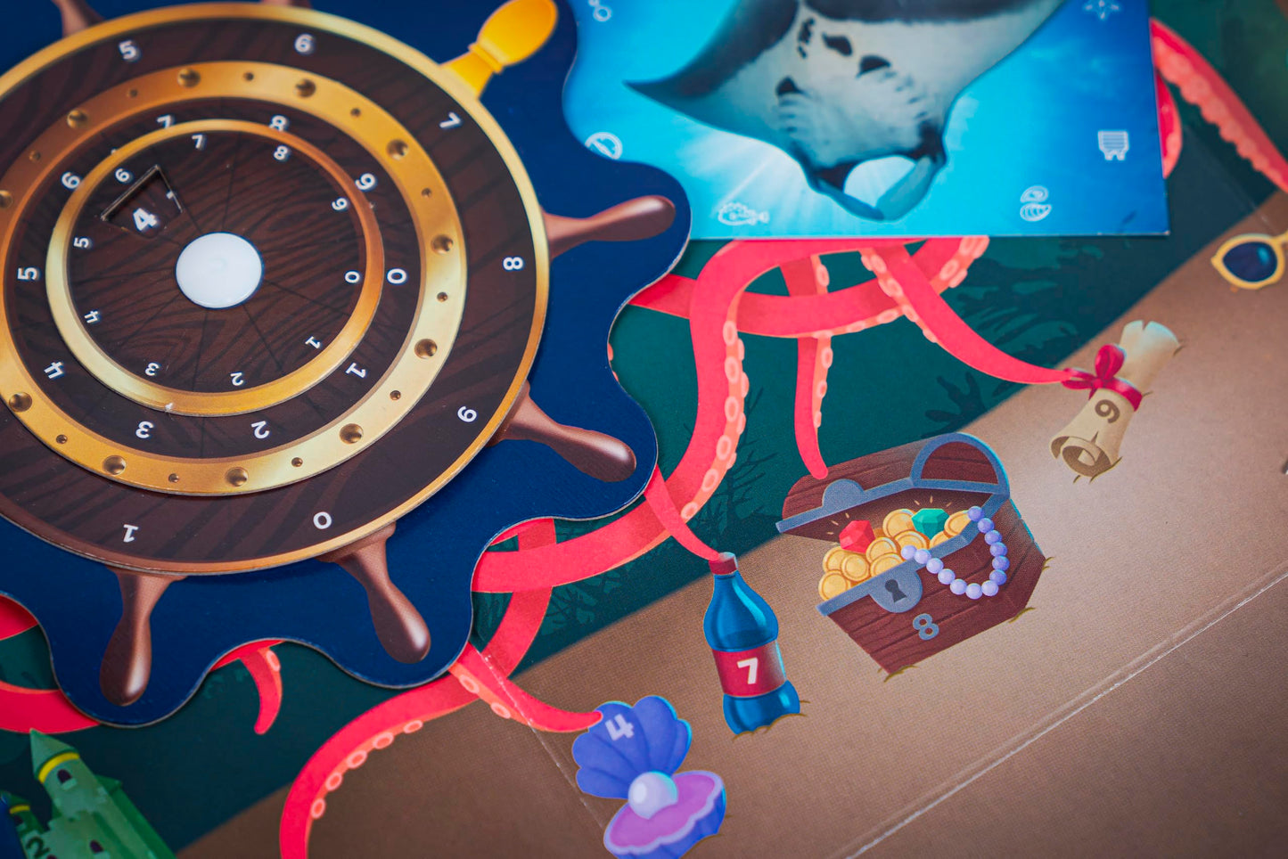 Professor Puzzle: Escape from The Aquarium - Escape Room Game, 11 Logic-Number-Observational Puzzles, Co-Op Underwater Adventure, Kids 8+, 1-6 Players