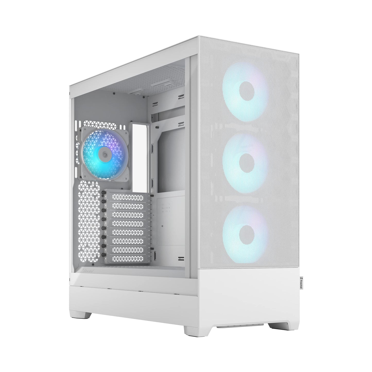 Fractal Design Pop Xl Air Rgb White Core Tempered Glass Clear Tint