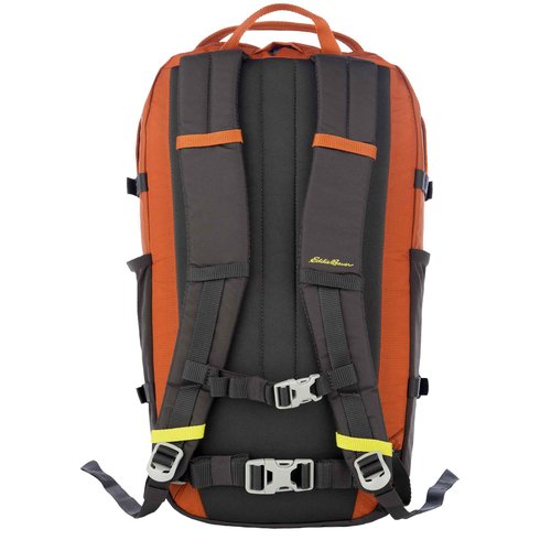 Eddie Bauer Nomad Backpack with Compression Straps and Hydration/Laptop Compatible Sleeve - Sienna, 28L