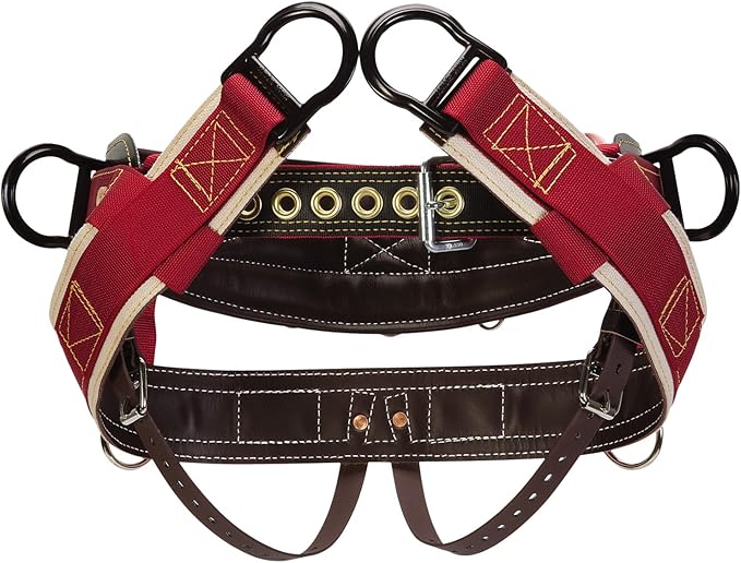 Weaver Leather WLC 315 Saddle with 1" Heavy Duty Coated Webbing Leg Straps