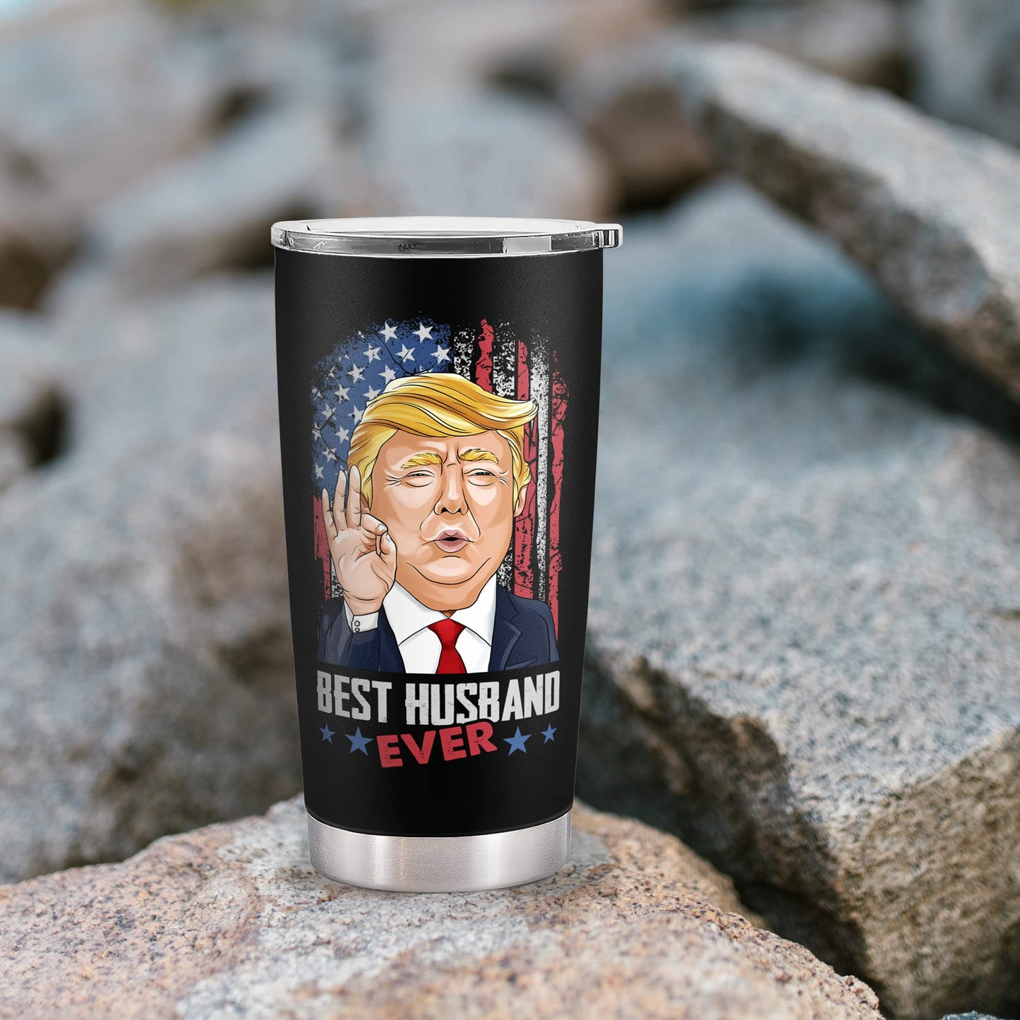 Mocosweeties Gifts for Husband from Wife - Fathers Day Gift for Husband - Wedding Anniversary, Birthday, Christmas Gifts for Him - Romantic Love Gift Ideas for Him from Wife - 20 Oz 2-sided Tumbler