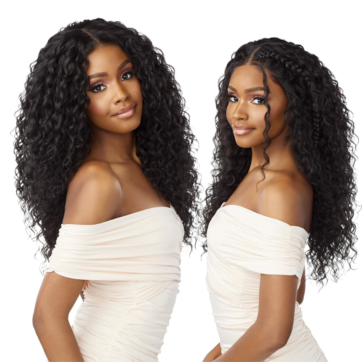 Sensationnel What Lace 13X6 Wigs - Perla Lacefrontal Hand Tied Glueless Synthetic With Natural Density Preplucked Hairline (1 JE