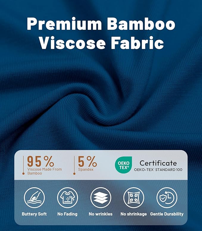 NACHILA Pajamas for Women-Viscose from Bamboo, Ribbed Racerback Tank Top Sexy Split Shorts Pajama Sets Cooling Sleep Cami Pjs