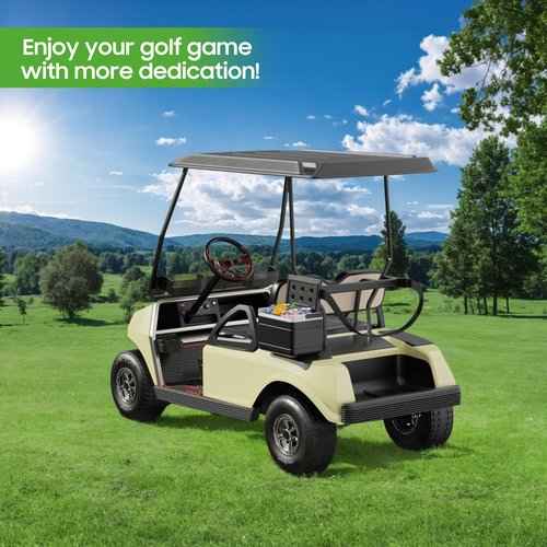 10L0L Universal Golf Cart 8L Ice Chest Cooler with Mounting Bracket, Cooler Box for EZGO&Club Car&Yamaha – 48 Hour Cold Drink Storage 102588101 103886801